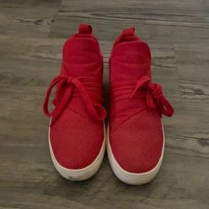 Steve Madden Red Sneakers